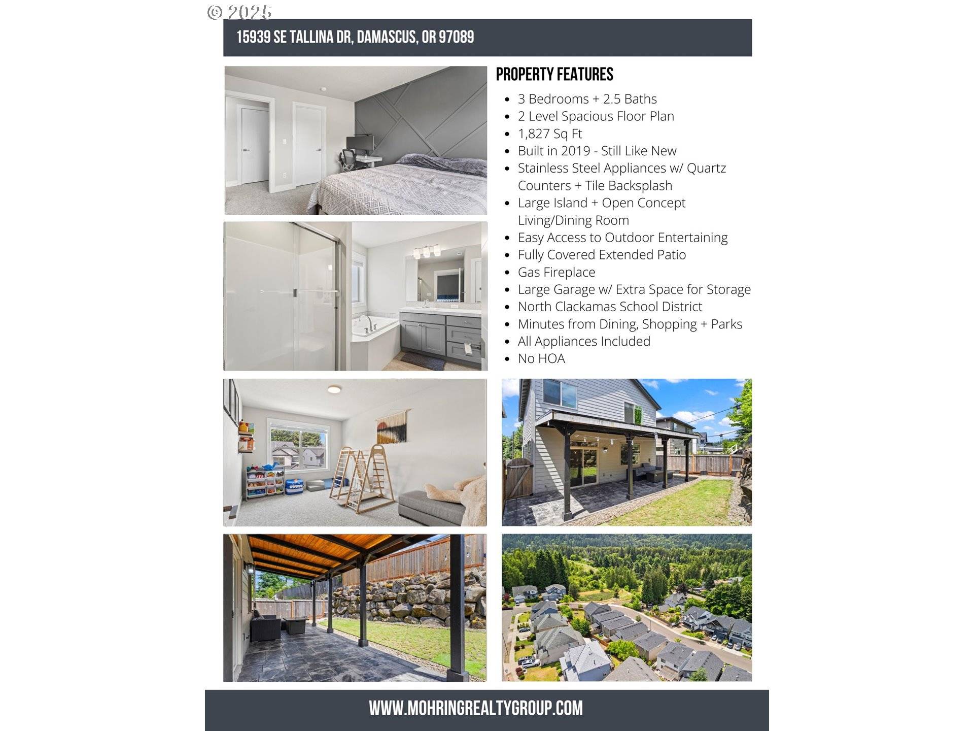 Damascus, OR 97089,15939 SE TALLINA DR