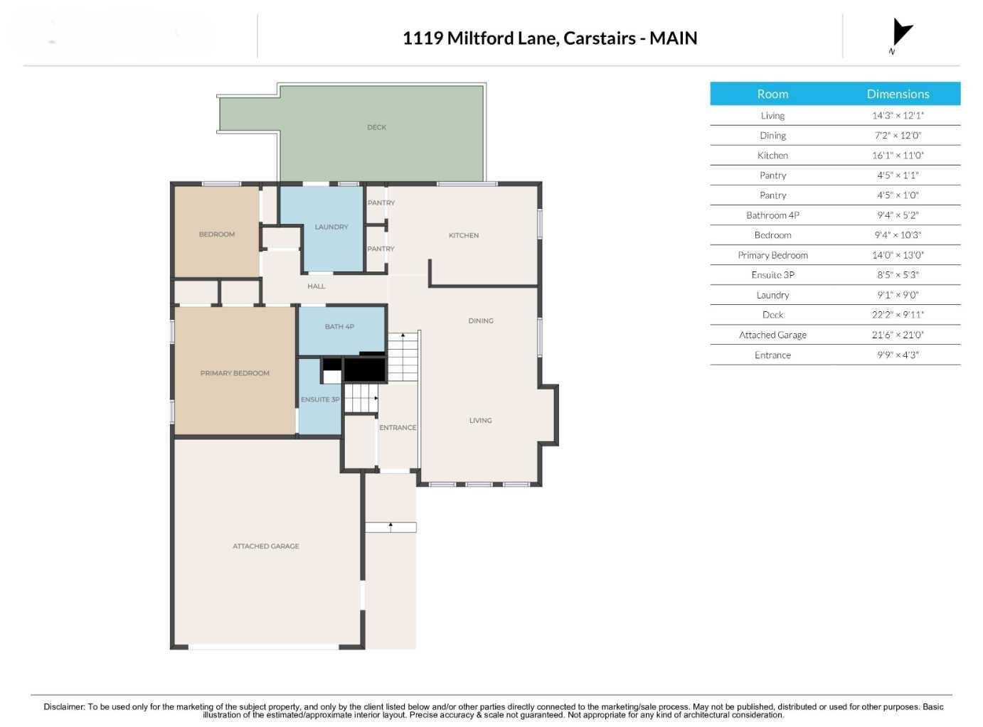 Carstairs, AB T0M 0N0,1119 Milt Ford LN Northwest