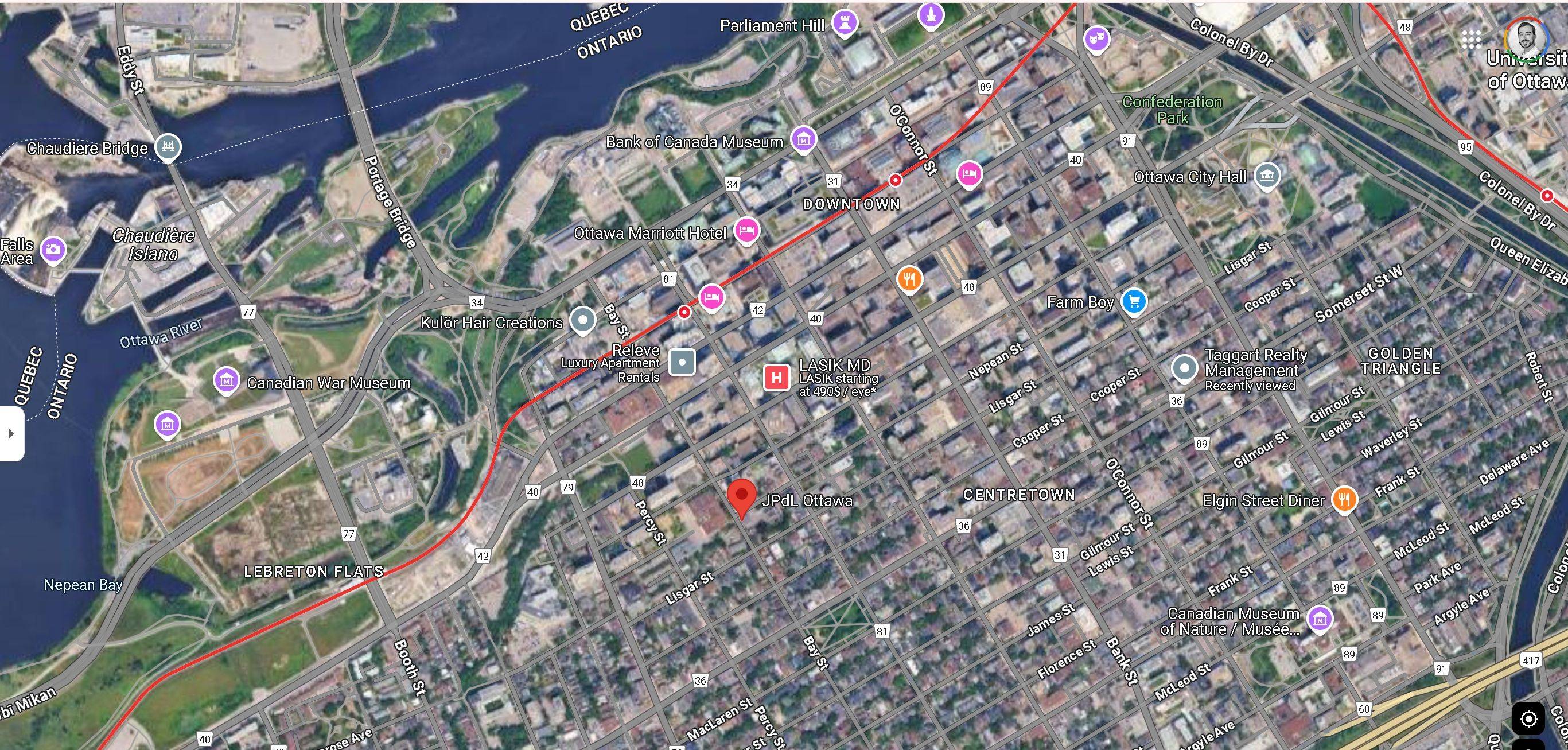 275 Bay ST, Ottawa Centre, ON K1R 5Z5