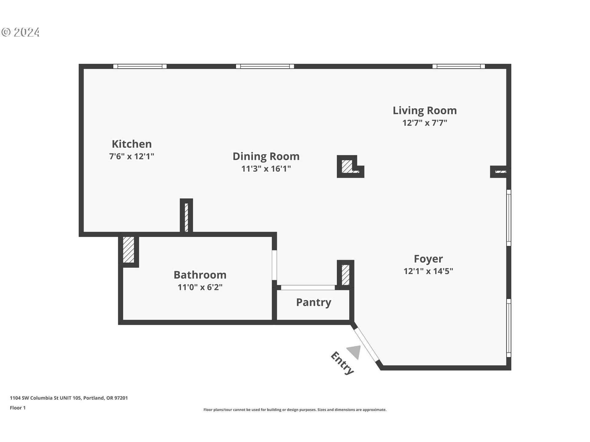 Portland, OR 97201,1104 SW COLUMBIA ST #105