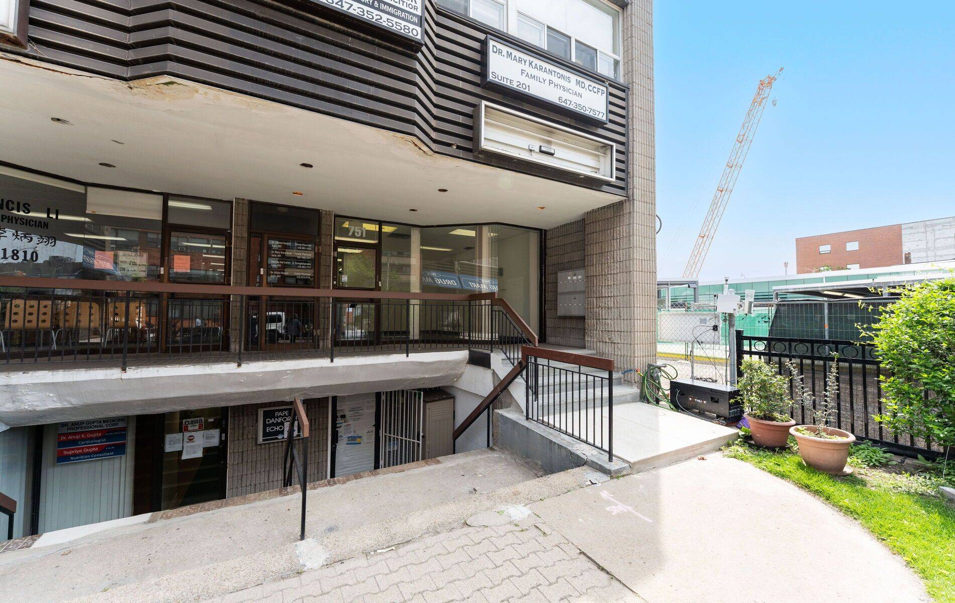 Toronto E03, ON M4K 3T1,751 Pape AVE #Main Floor
