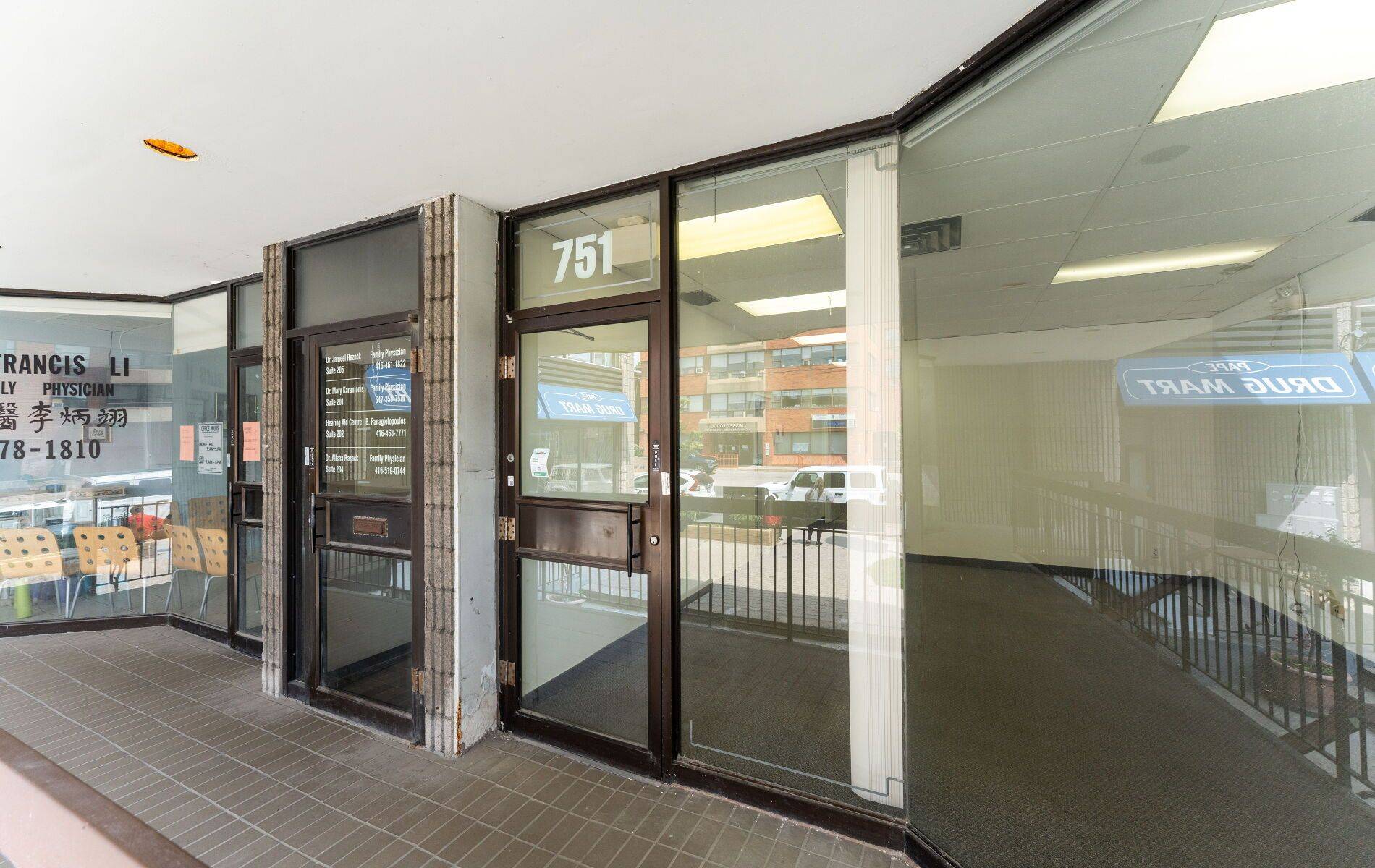 Toronto E03, ON M4K 3T1,751 Pape AVE #Main Floor