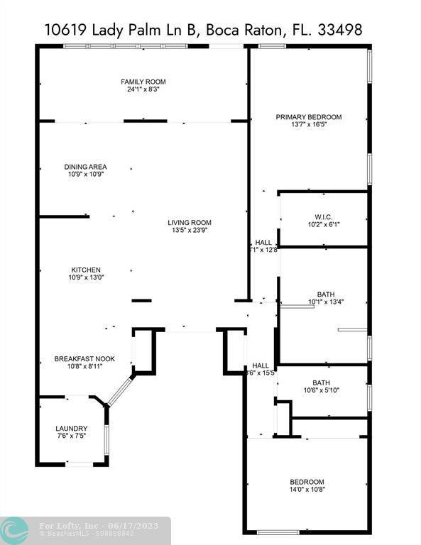 Boca Raton, FL 33498,10619 Ladypalm Lane  #B