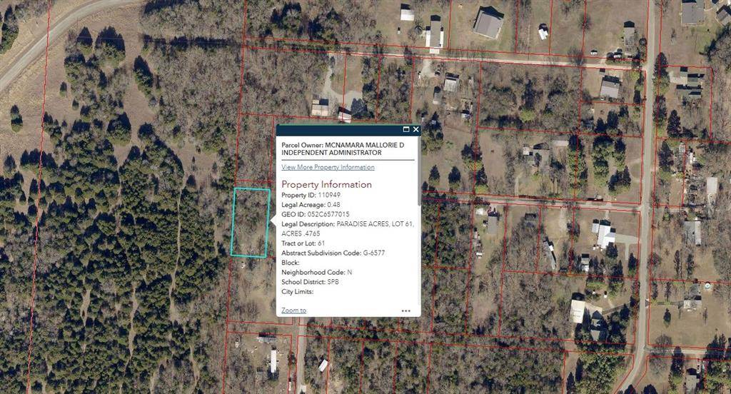 TBD Riner Lot 61 Road,  Pottsboro,  TX 75076