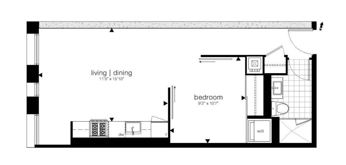 Toronto C01, ON M5V 0M9,111 Bathurst ST #307