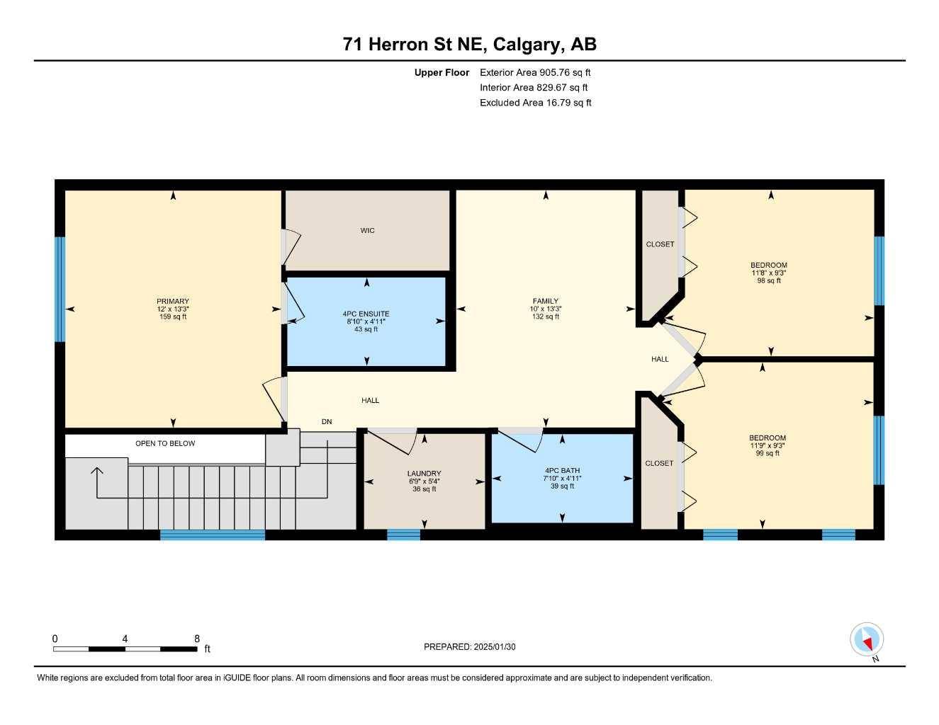 Calgary, AB T3P1Z1,71 Herron ST NE