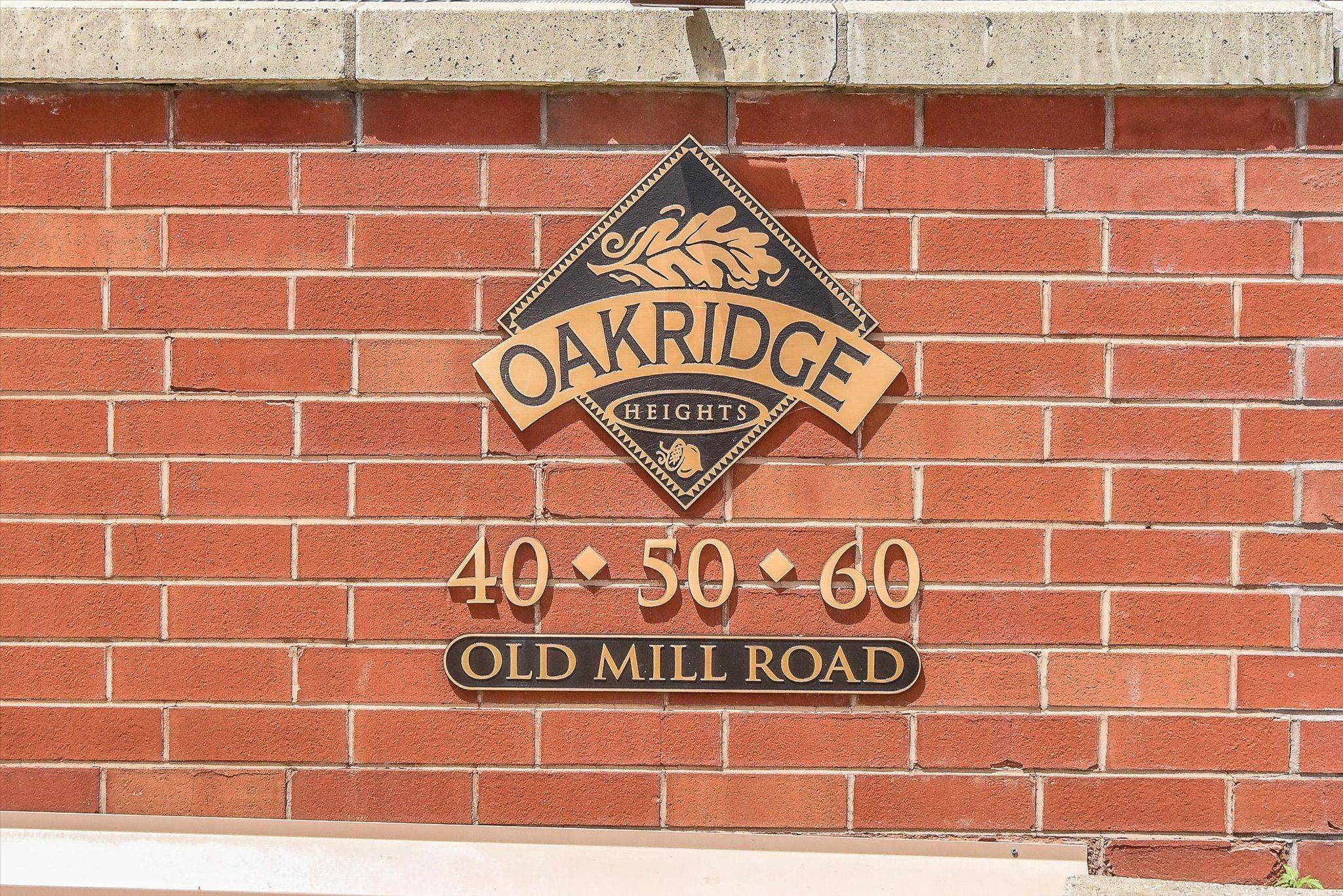 Oakville, ON L6J 7W2,40 Old Mill RD #804