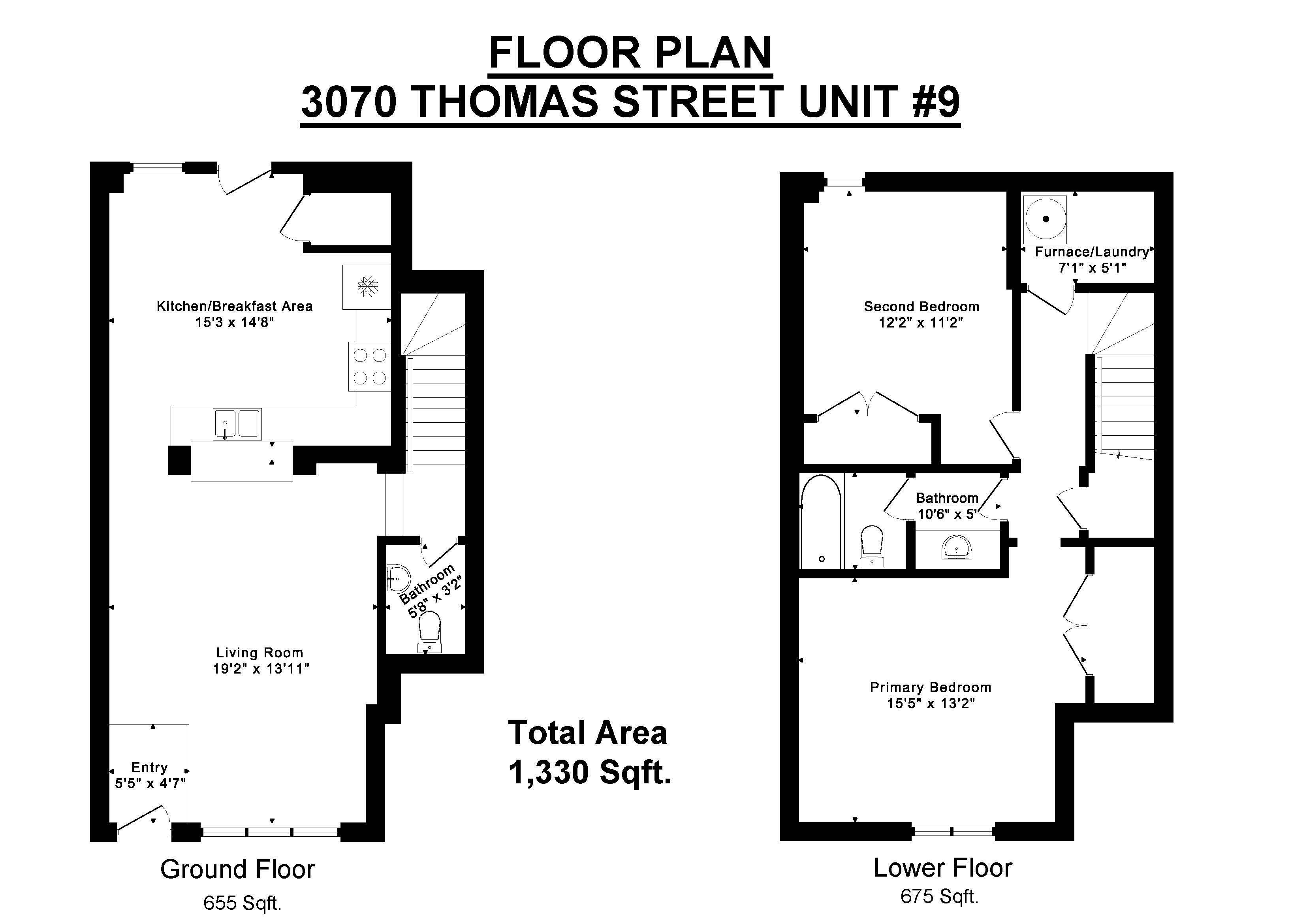 Mississauga, ON L5M 0T2,3070 Thomas ST #9