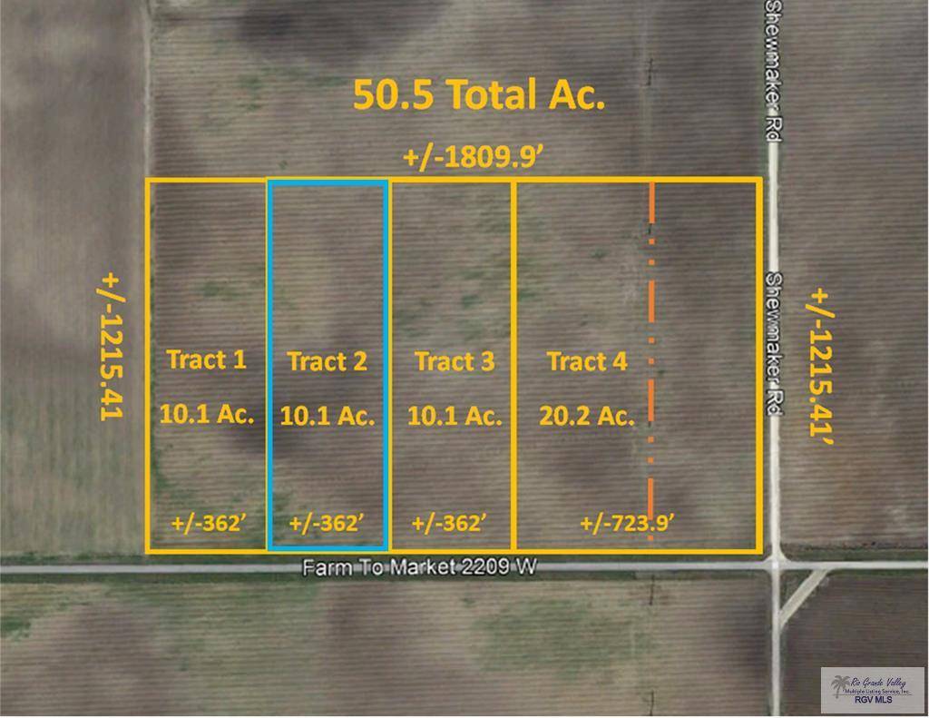 Tract 2 FM 2209, San Perlita, TX 78590