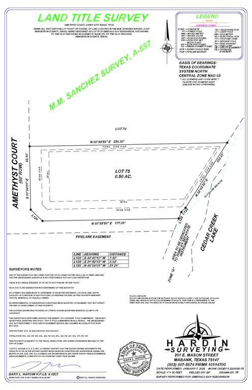 Malakoff, TX 75148,0 Amethyst Court