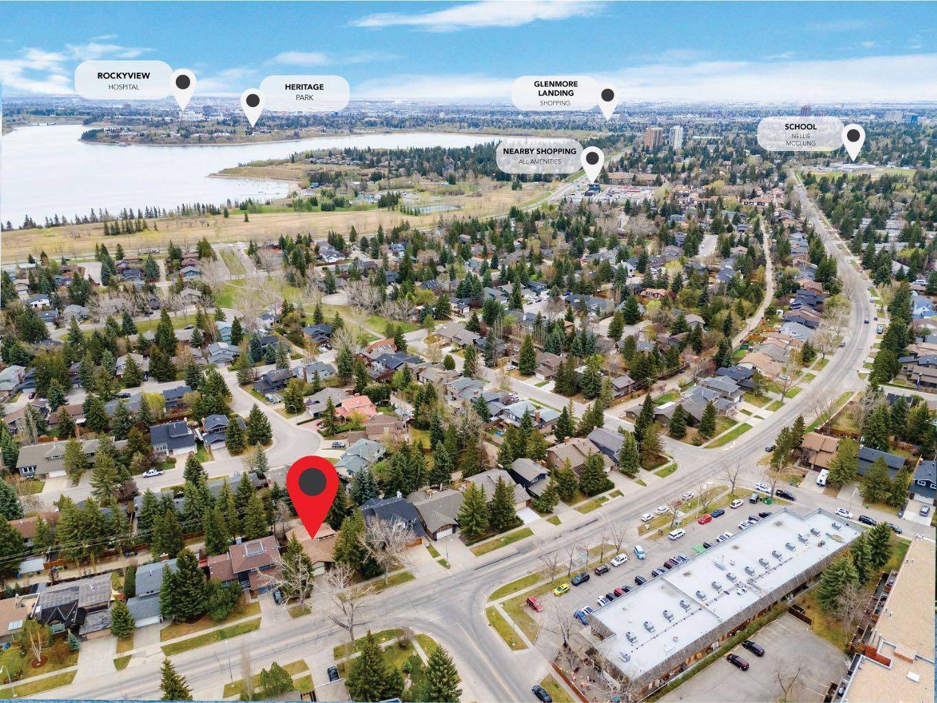 Calgary, AB T2V 4B7,3128 Palliser DR Southwest