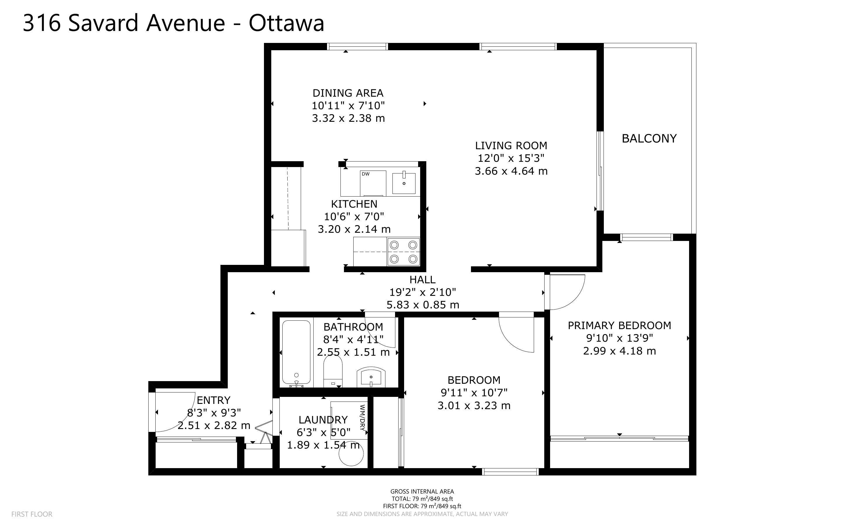Vanier And Kingsview Park, ON K1L 7S2,316 Savard AVE #204