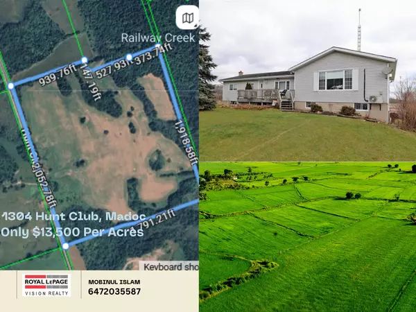 1304 Hunt Club RD #Land + Bldg, Madoc, ON K0K 2K0