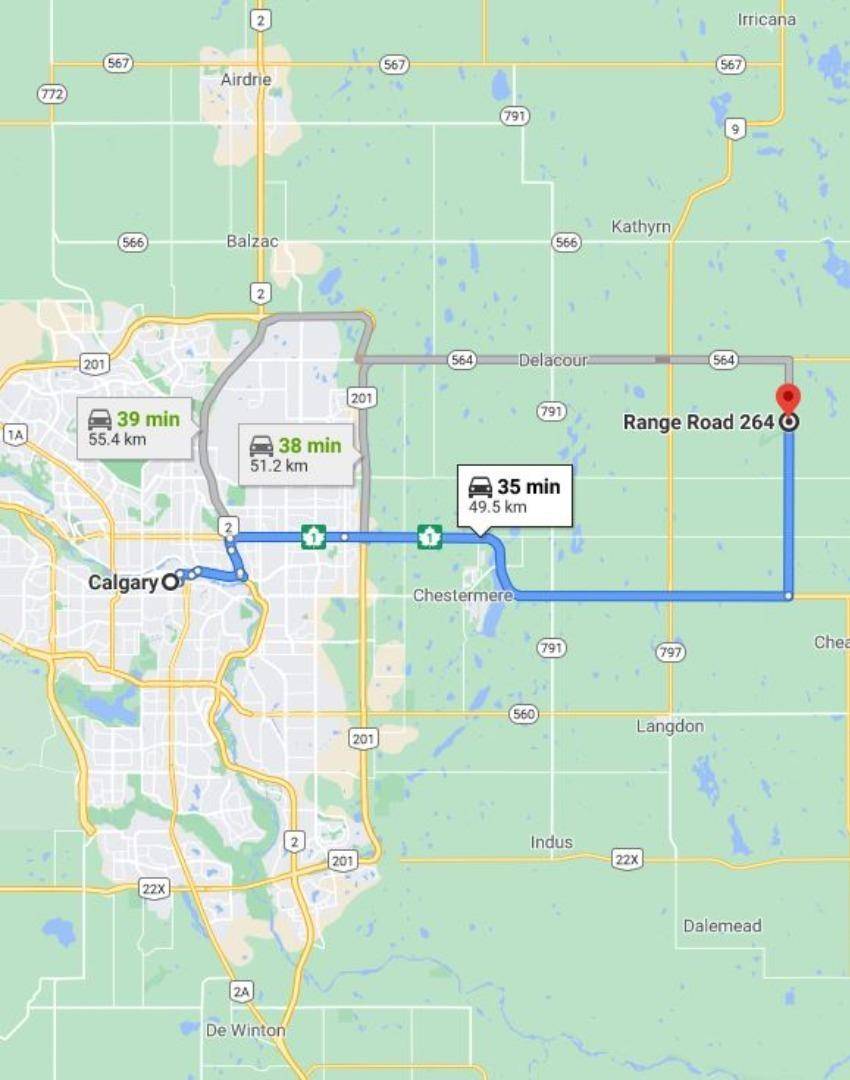 W4R26T25S16QNE Range Road 264 Range, Rural Wheatland County, AB T0J 0Y0