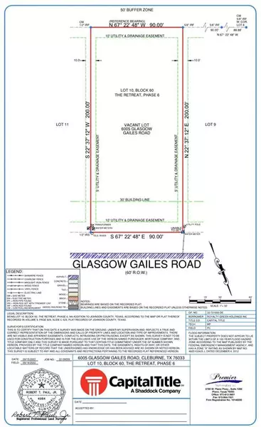 6005 Glasgow Gailes Road, Cleburne, TX 76033
