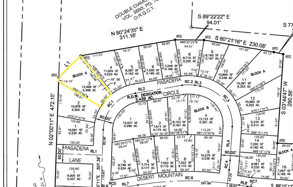 Gordonville, TX 76245,Lot 3A Pasadera Circle