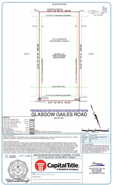 Cleburne, TX 76033,6005 Glasgow Gailes Road