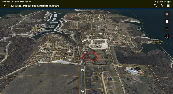 108 & lot 3 Pappys Road, Denison, TX 75020