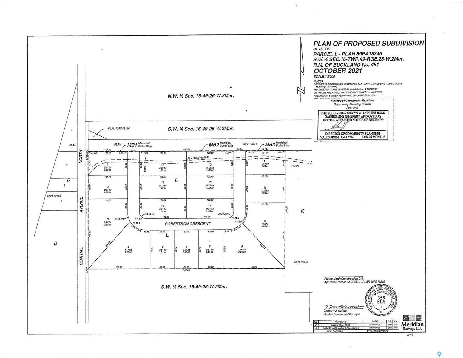 HWY 2N Rural Address, Buckland Rm No. 491, SK S6V 5R3