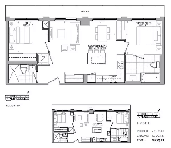 Toronto C02, ON M4V 1R3,223 St Clair AVE W #1103