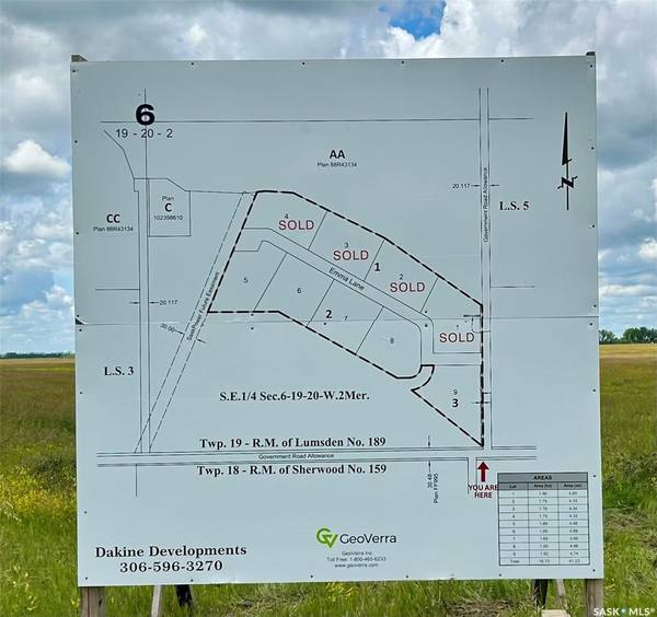 Rural Address, Lumsden Rm No. 189, SK S0G 0B6