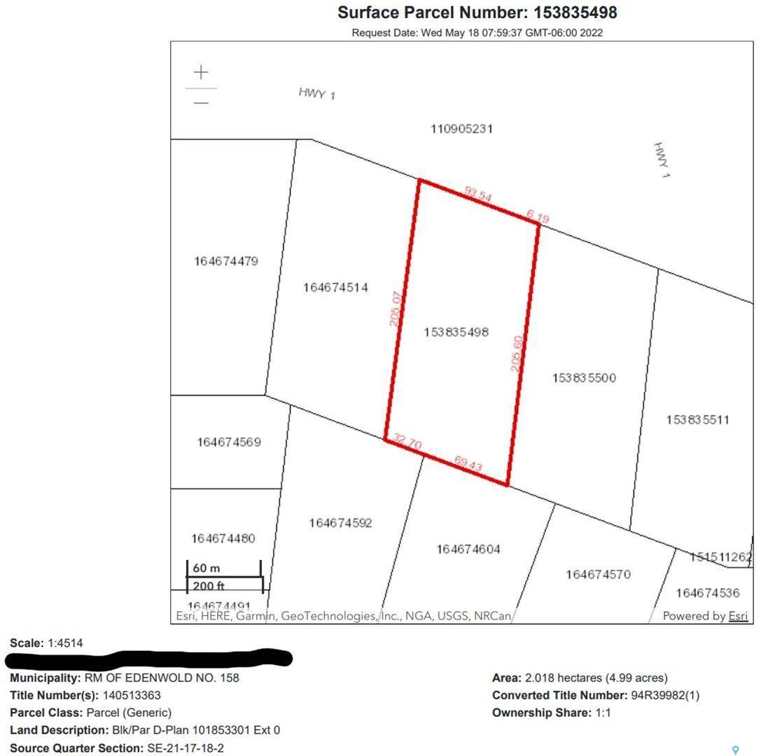 Edenwold Rm No. 158, SK S4L 1C6,4 SOUTH PLAINS ROAD W