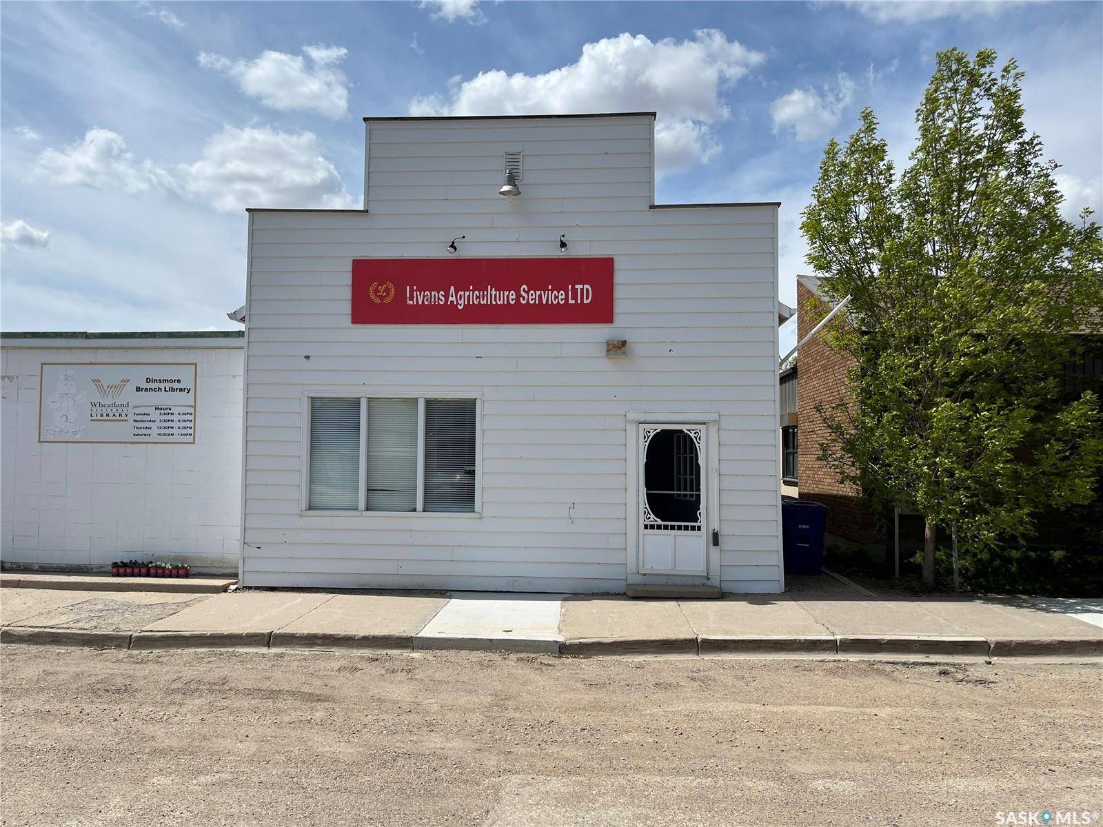 Dinsmore, SK S0L 0T0,102 Main STREET
