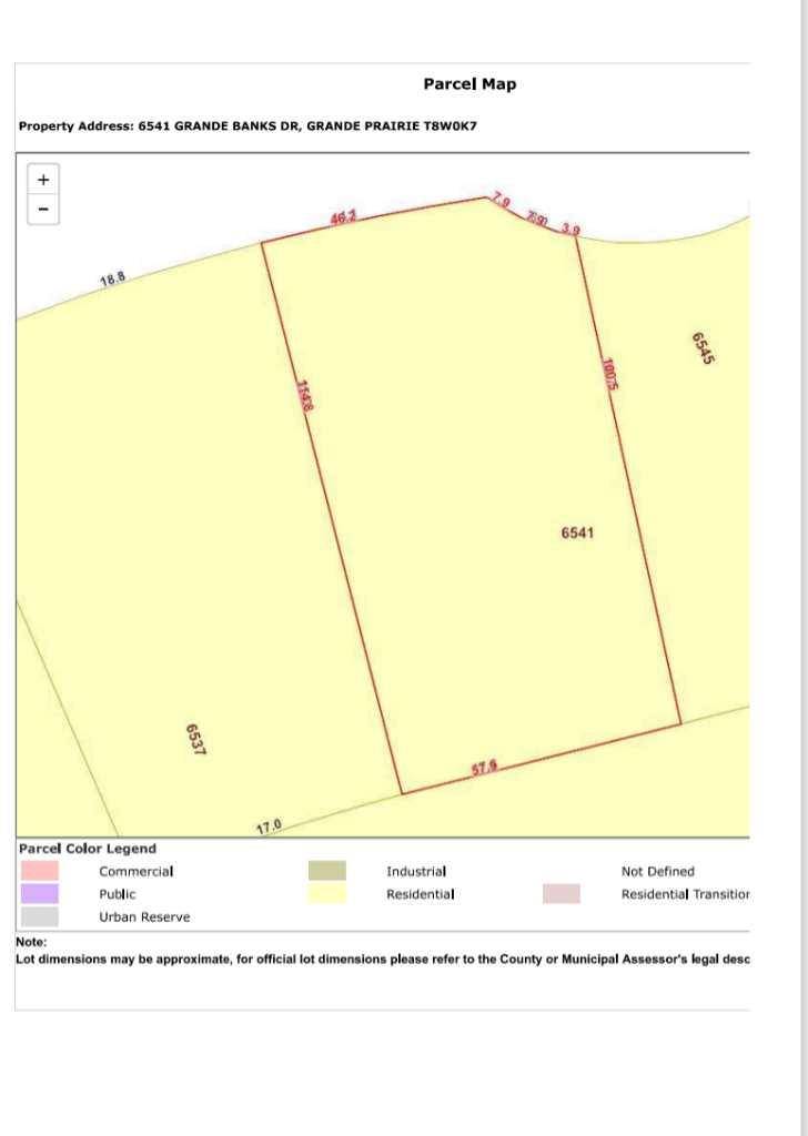 Grande Prairie, AB T8W 0K7,6541 Grande Banks DR