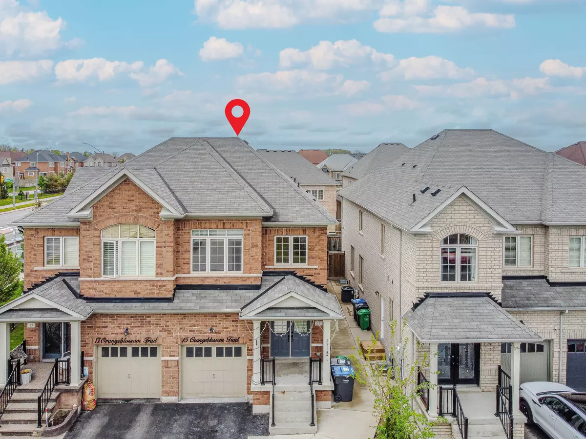 Brampton, ON L6X 3B4,15 Orangeblossom TRL #Upper