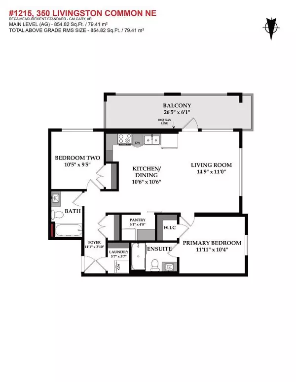Calgary, AB T3P 1M5,350 Livingston Common Northeast #1215