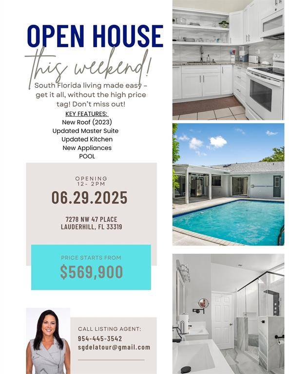Lauderhill, FL 33319,7278 NW 47th Pl