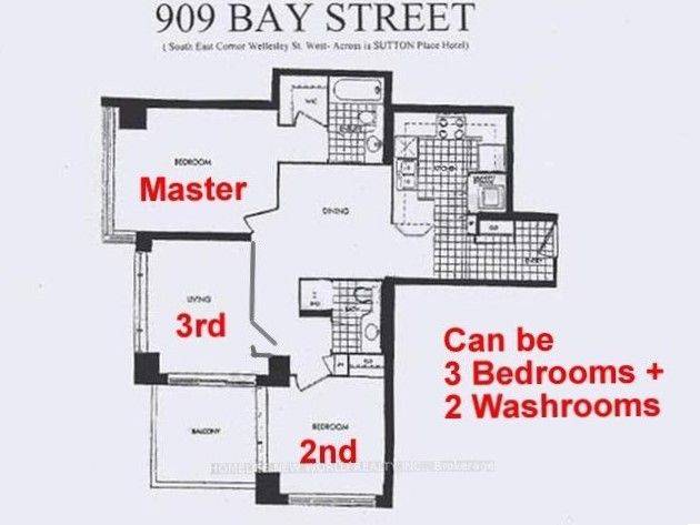 Toronto C01, ON M5S 3G2,909 Bay ST #2001