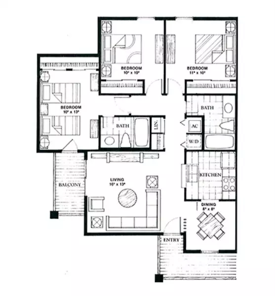 218 N Texas Boulevard #201, Denton, TX 76201