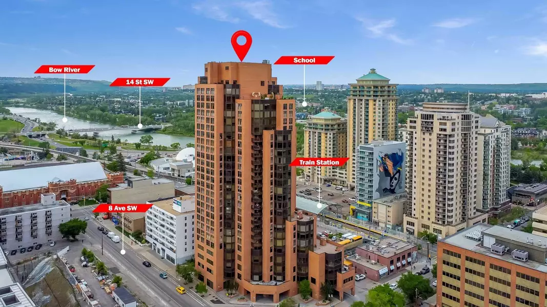 1100 8 AVE SW #607, Calgary, AB T2P 3T9