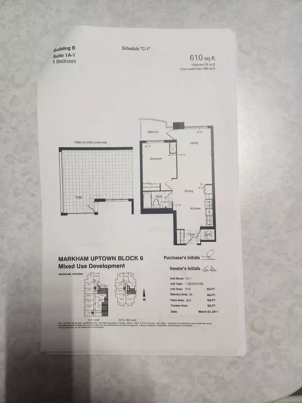 Markham, ON L3R 5C1,1 Uptown DR #1001
