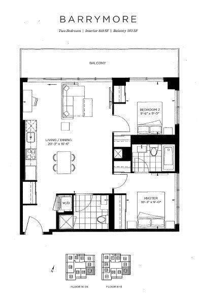 Toronto C15, ON M2J 0H4,38 Forest Manor RD #1104
