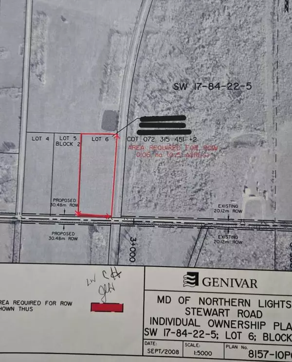Rural Northern Lights County Of, AB T0H 1W0,Lot 6 Township Road 842