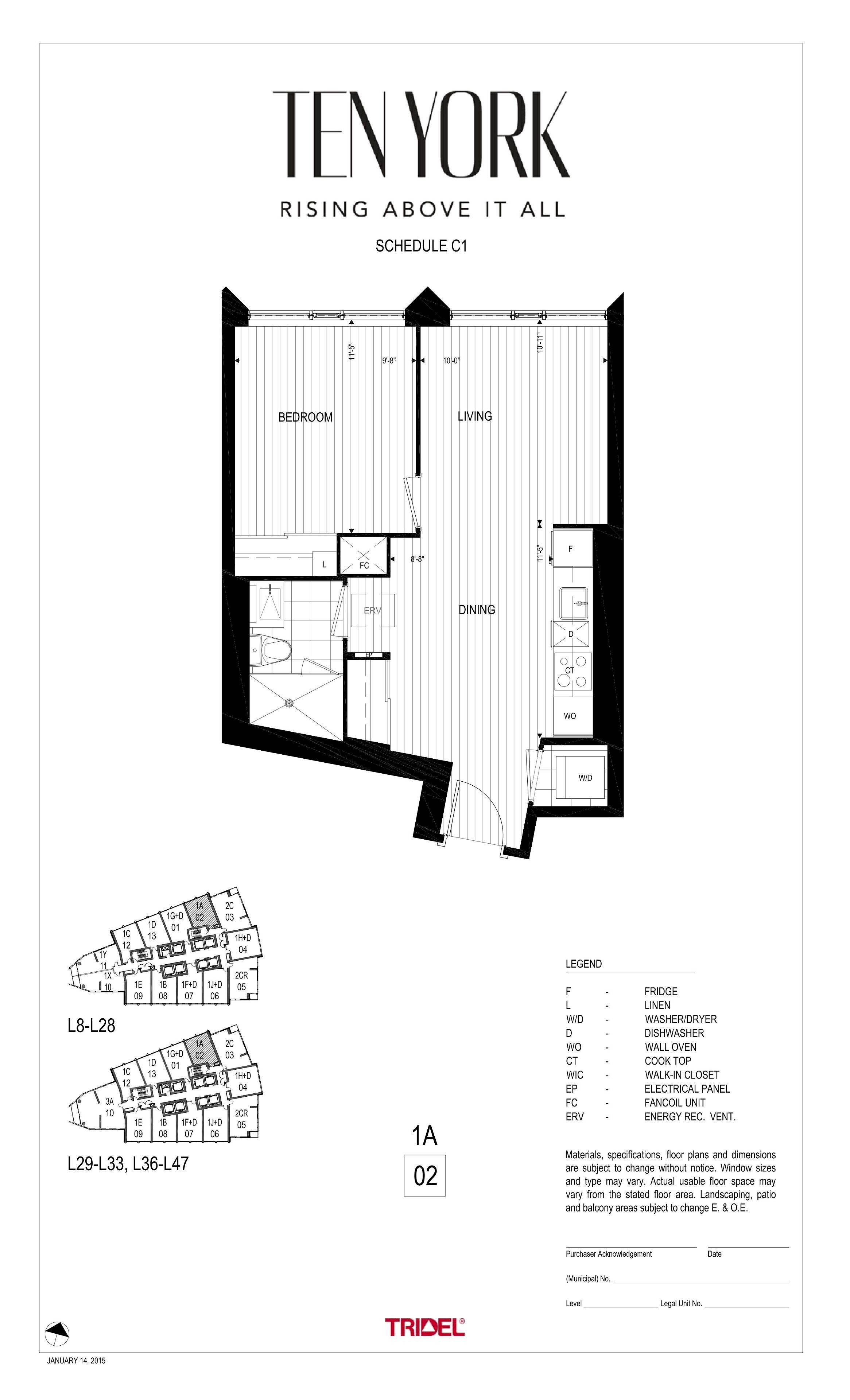 Toronto C01, ON M5J 0E1,10 York ST #1602