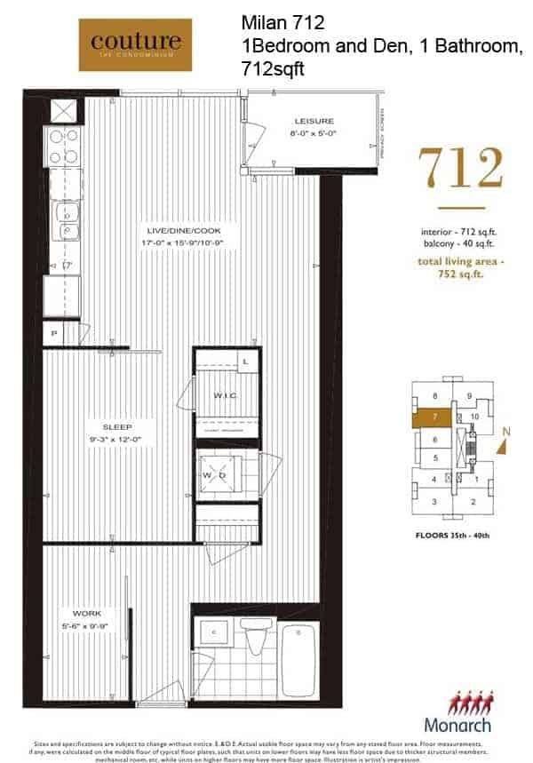 Toronto C08, ON M4Y 2W7,28 Ted Rogers WAY #3807