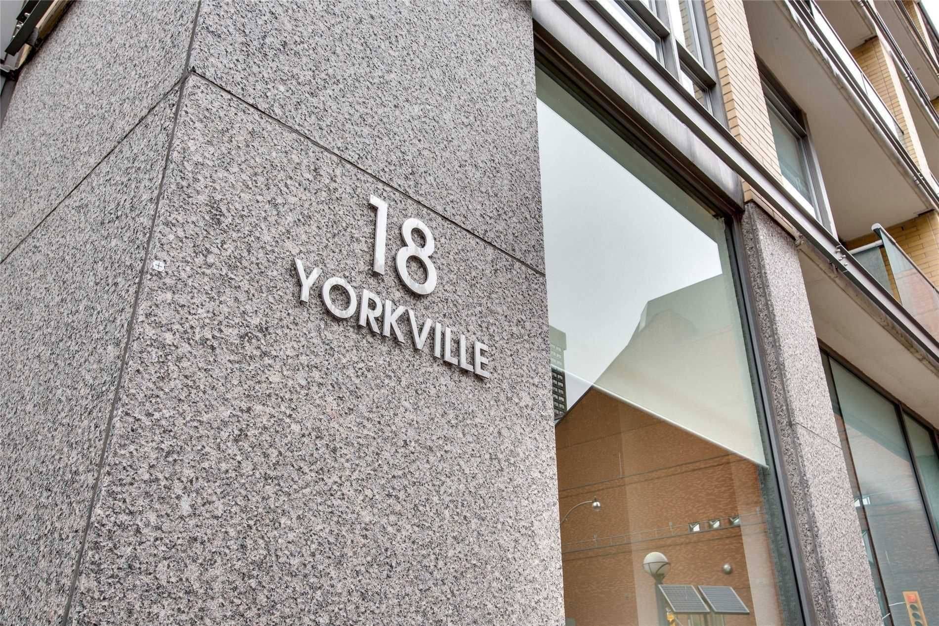 18 Yorkville AVE #1102, Toronto C02, ON M4W 3Y8