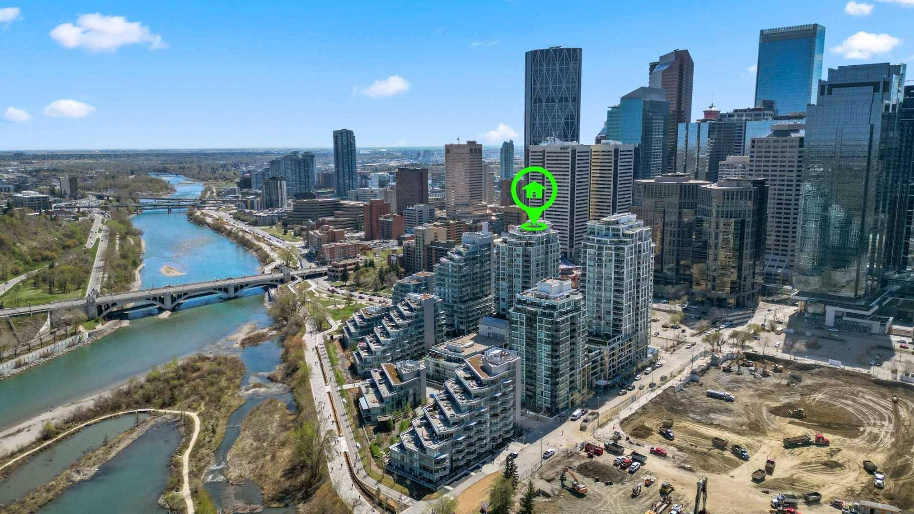 222 Riverfront AVE Southwest #319, Calgary, AB T2P 0W3