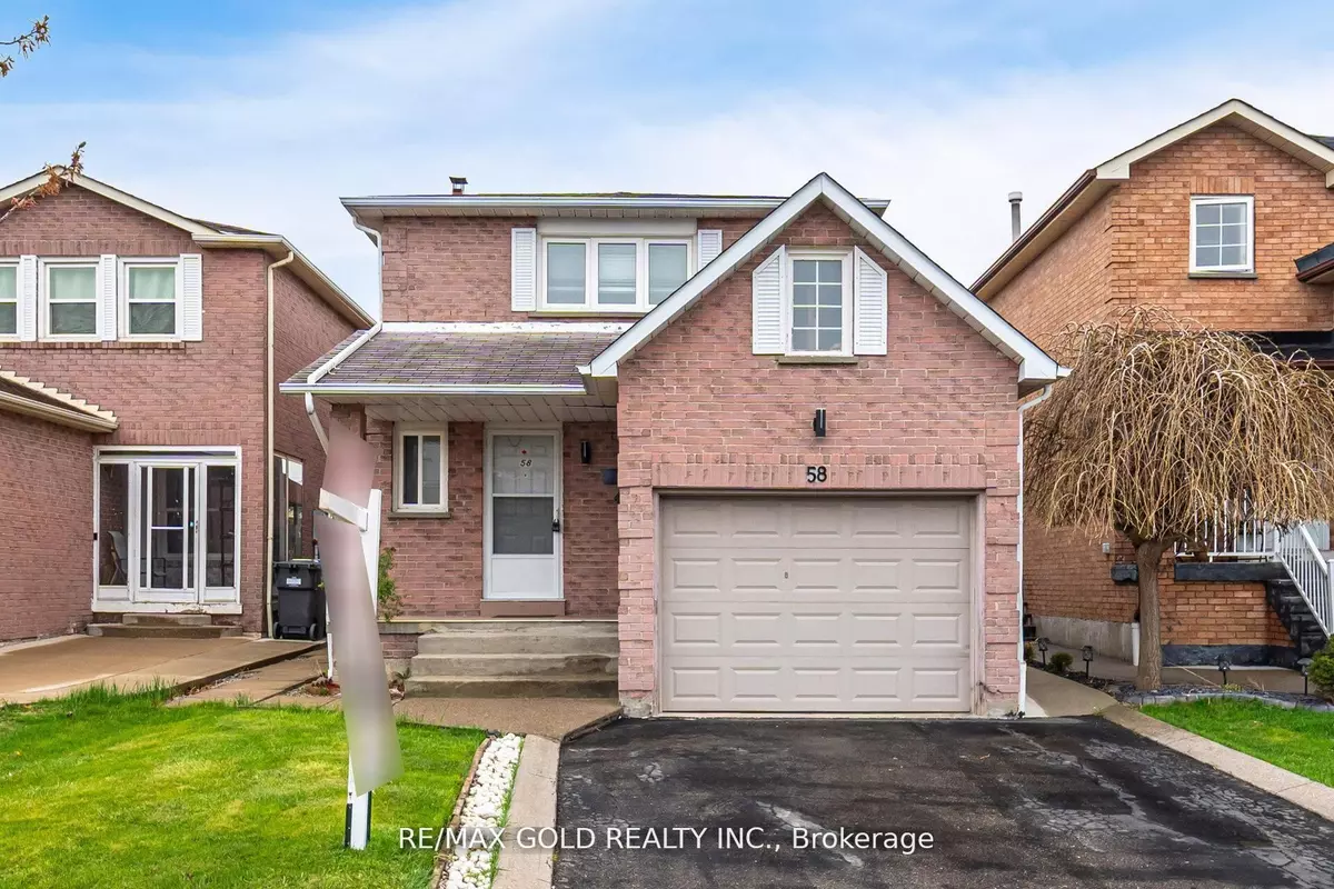 Brampton, ON L6W 4E5,58 Kesteven CRES