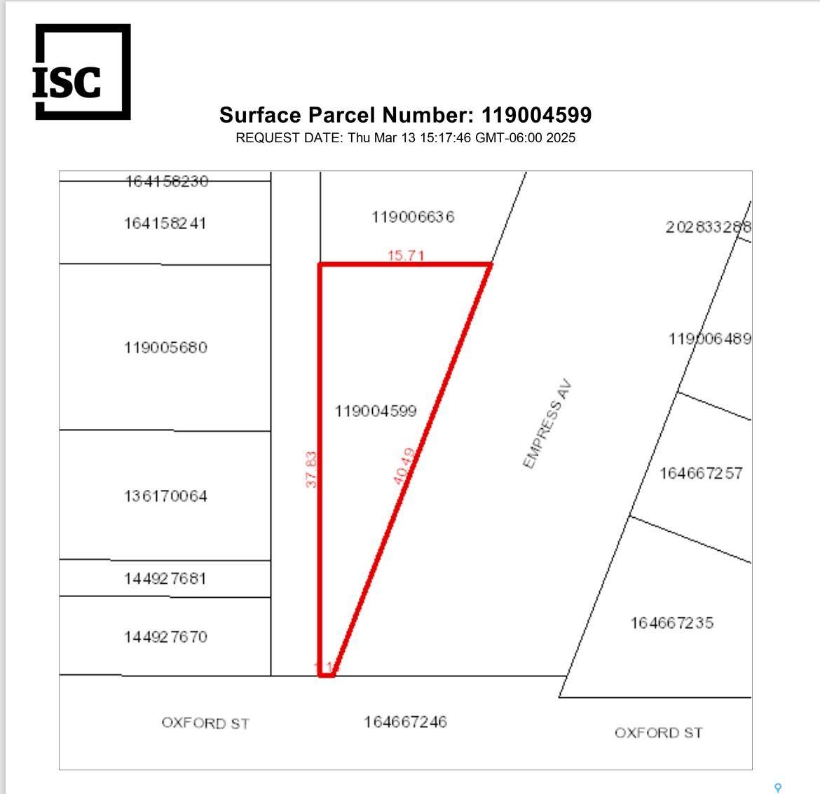 Saskatoon, SK S7K 3G2,1315 Empress AVENUE