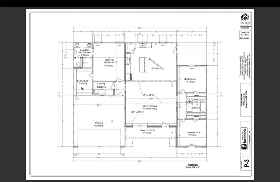 2217 ANDOVER Street, Sansom Park, TX 76114