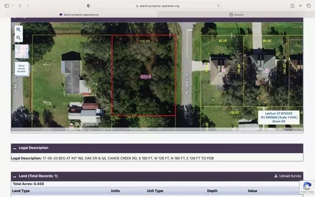 0 N Oak Drive, Kenansville, FL 34739