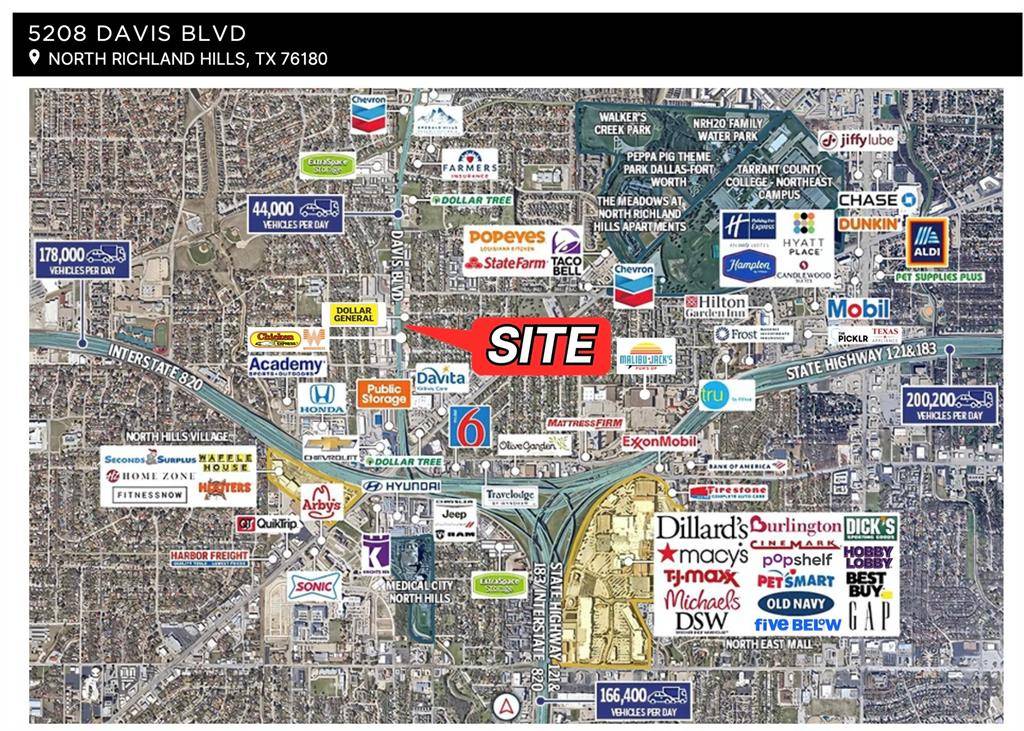 North Richland Hills, TX 76180,5208 Davis Boulevard