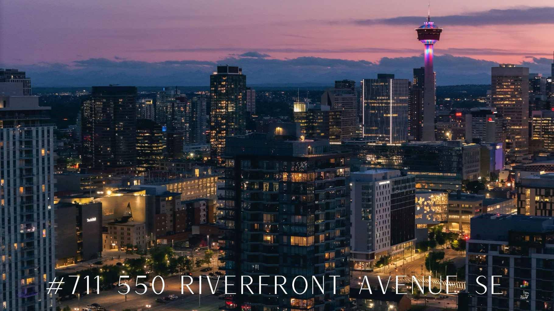 550 Riverfront AVE SE #711, Calgary, AB T2G 1E5