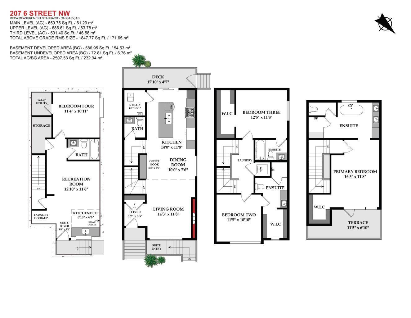 Calgary, AB T2N 1R8,207 6 ST NW