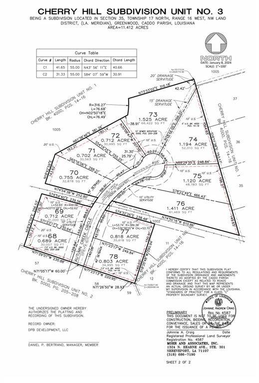 Greenwood, LA 71033,0 (Lot 68) Autumn Creek Circle