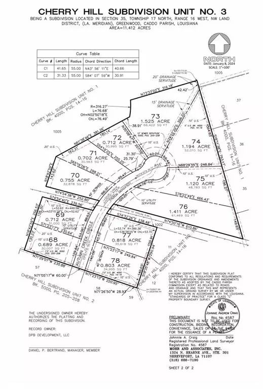 Greenwood, LA 71033,0 (Lot 75) Autumn Creek Circle